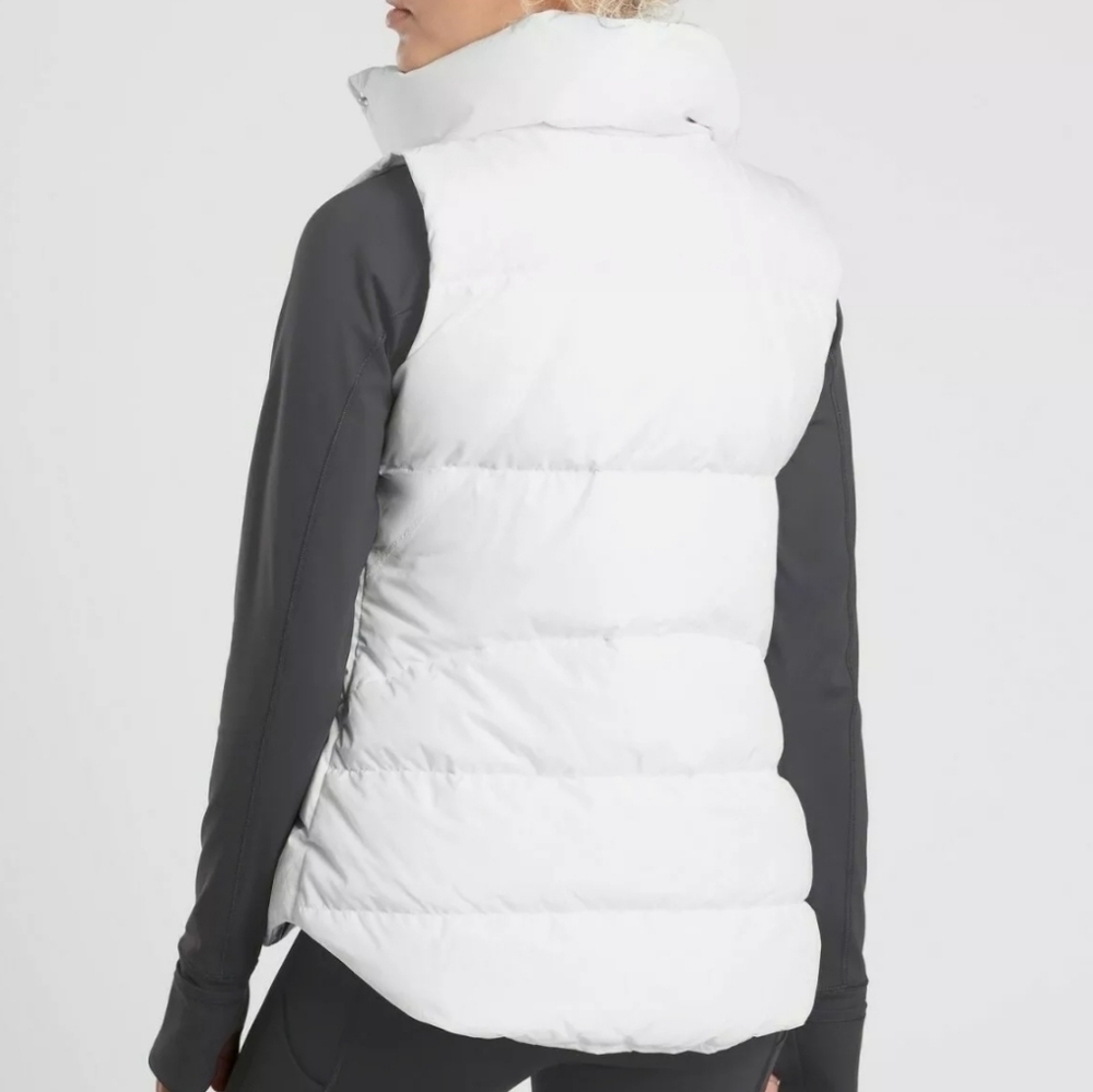 Athleta Downtown Vest down filled new with tag size xxs - Picture 2 of 15